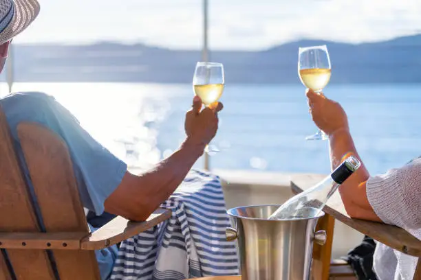 Couple Enjoying Wine
